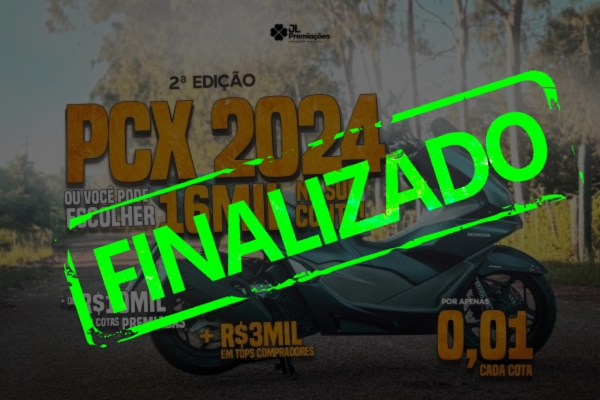 2ª EDICÃO - PCX 0KM 2024 OU 16 MIL NO PIX